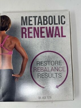 Metabolic Renewal Program Book - Pink & Gray Cover